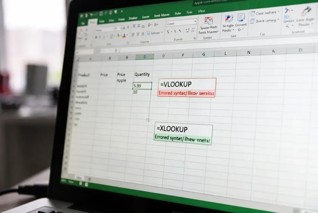 Perbedaan Fungsi VLOOKUP dan XLOOKUP Excel
