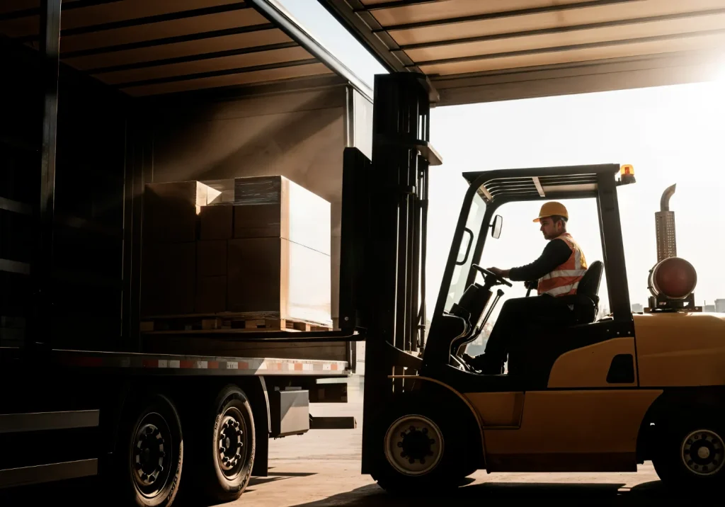 Gimana Sih Cara Forklift Kerja di Area yang Sempit?